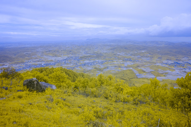 风景摄影红外线:琅浜旅游区图片下载