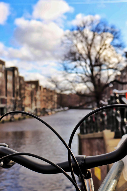 自行车的阿姆斯特丹图片下载