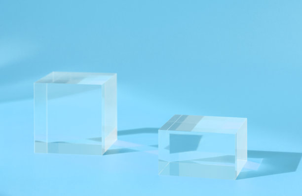 固体透明块作为化妆平台图片下载