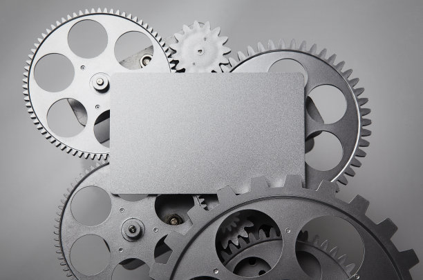 卡片和齿轮图片下载