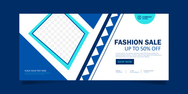 销售促进横幅模板的网络和社交媒体帖子图片下载