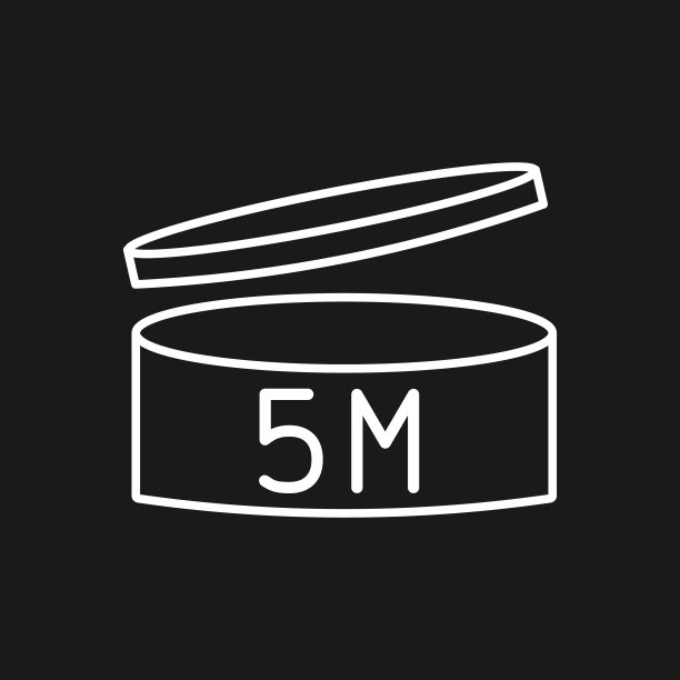 过期日期5个月图标。开启符号后的句点。矢量插图。图片下载