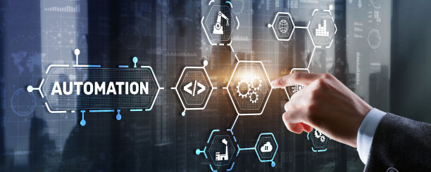 自动化概念的创新。为您的企业改进生产力解决方案图片下载