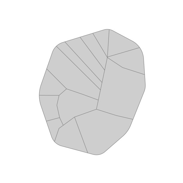 瑙鲁政治地图概略。高度详细的矢量插图。图片下载