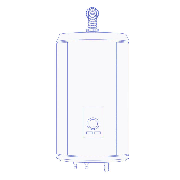 锅炉或热水器图纸图片下载