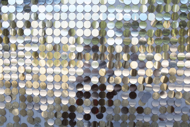 美丽的镜子背景闪闪发光。迪斯科图片下载