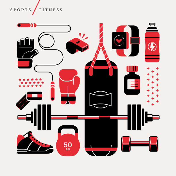 健身图标的说明图片下载