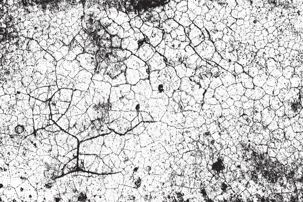 墙上留下了时间的痕迹。旧混凝土的背景。图片下载