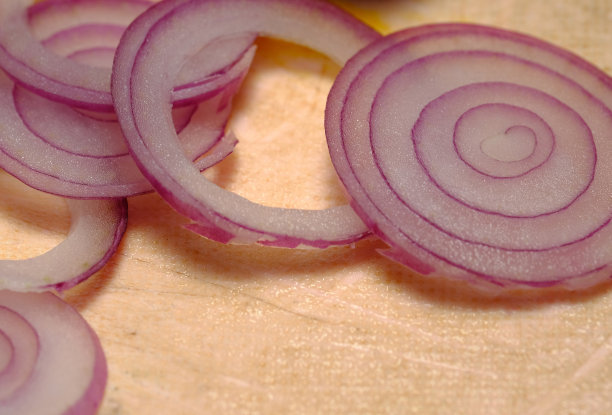 用于烹饪的Hallot洋葱片图片下载