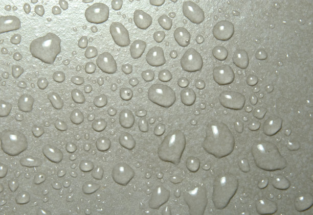 水泥表面有水滴图片下载