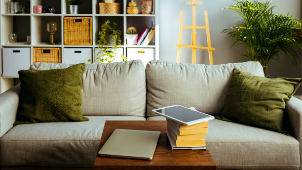 一堆书在家里的内部图片下载