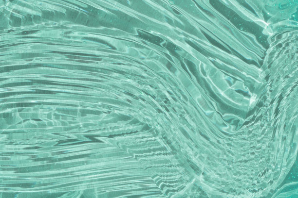 用于皮肤护理的透明质酸，含有胶原蛋白和视黄醇。血清纹理，透明凝胶，气泡背景。护肤美容爽肤水。图片下载