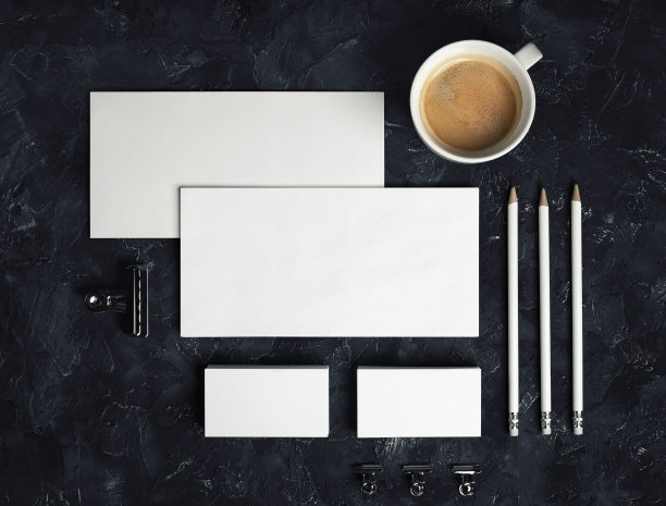 空白的文具组图片下载