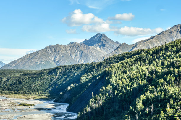 查加奇山脉-阿拉斯加山脉图片下载