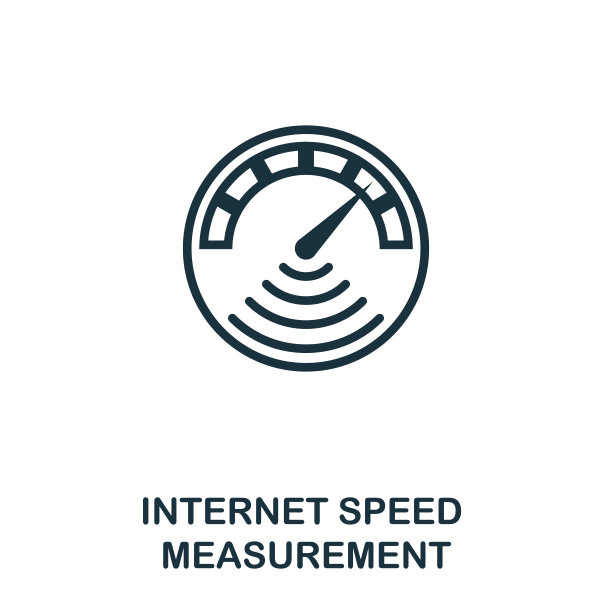 互联网速度测量大纲图标。可以用于logo、平面设计等吗图片下载
