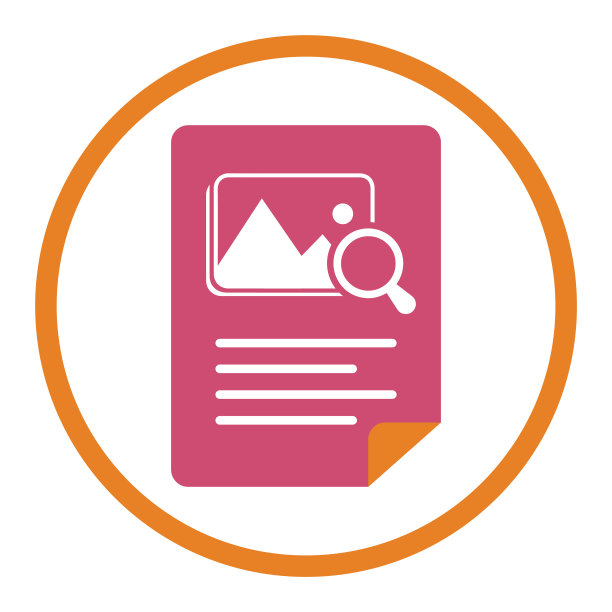 内容，查找，画廊图标图片下载