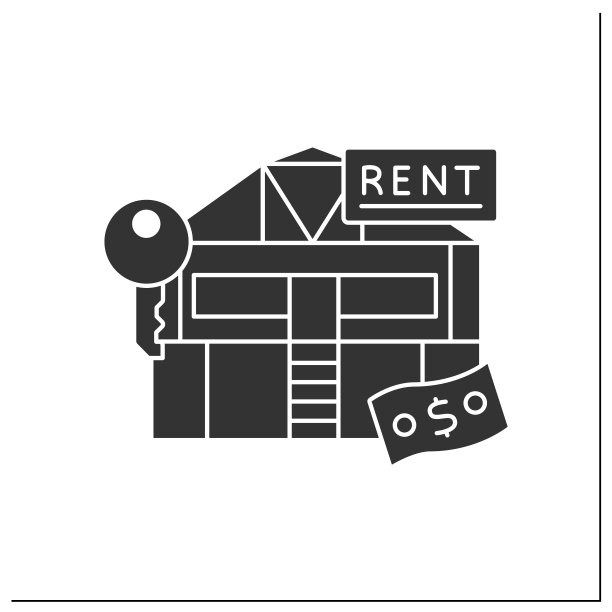 租金字形图标图片下载