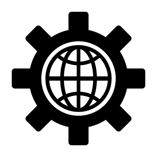 全球科技连接图标图片下载