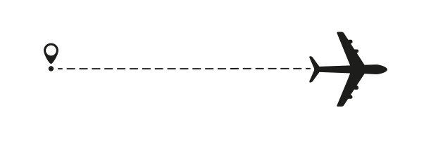 飞机线路路径。图片下载