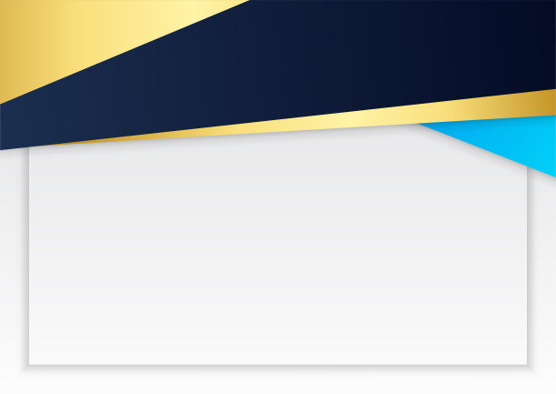 蓝色金色抽象背景现代极简主义证书和演示设计。适合商务、企业、机构、聚会、节日、研讨会、会谈等场合使用。图片下载