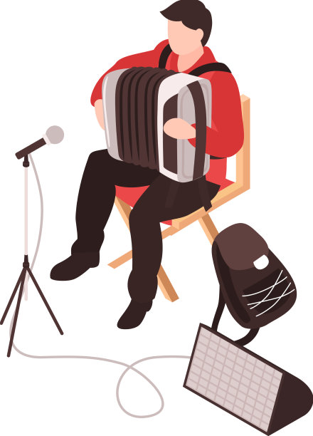 街头音乐家图片下载