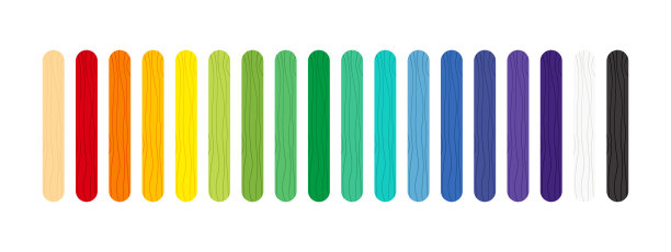 彩色冰棒棒棒棒糖或冰淇淋，数学计算，压舌板。图片下载