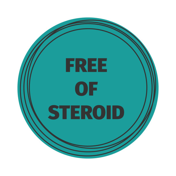 医疗产品广告中无类固醇标签图片下载