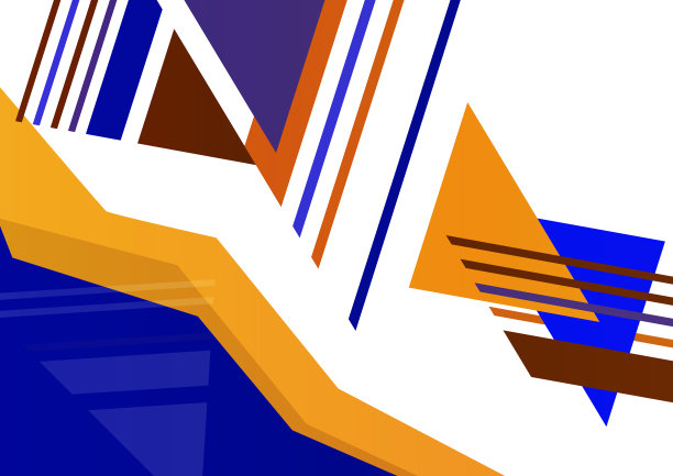 抽象的几何形状，三角形，线的背景。技术商业概念背景。风格设计。向量图片下载