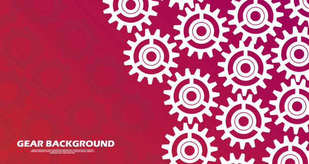 齿轮图案技术未来多重梯度背景ep.5。图片下载