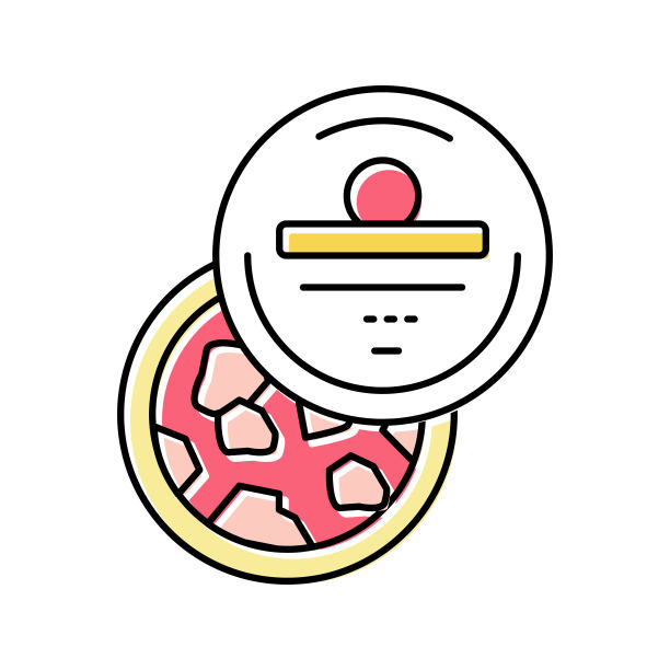 浴盐容器颜色图标矢量说明图片下载