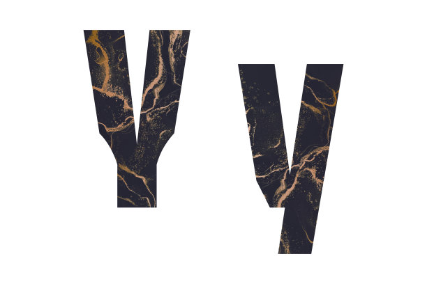 首字母Y与抽象手绘酒精墨纹理图片下载