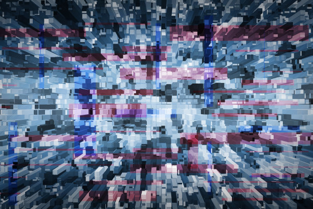 时尚马赛克背景设计。摘要未来技术背景。图片下载