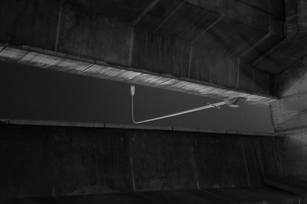 曼谷的高架公路/立交桥和灯杆图片下载