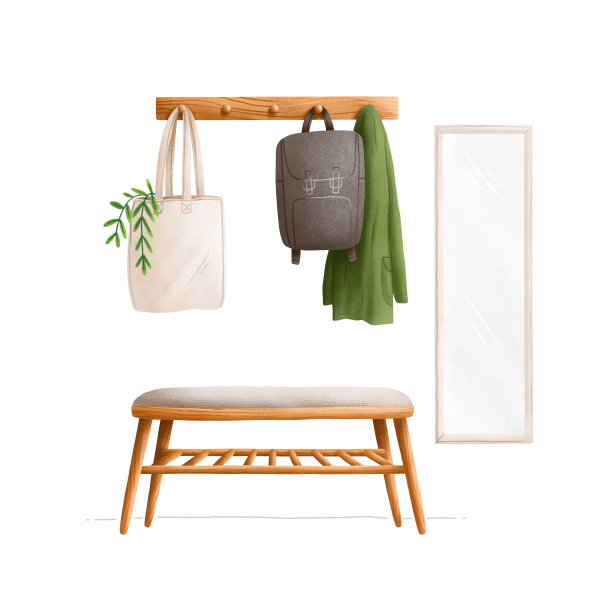 入口大厅室内插图图片下载