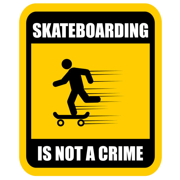 滑板，又不是犯罪，不干胶的标签图片下载