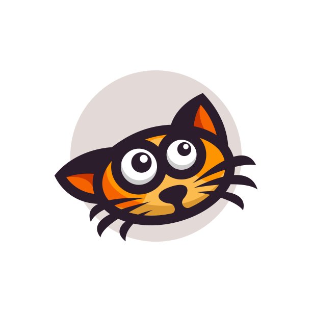 矢量插图猫吉祥物卡通风格。图片下载