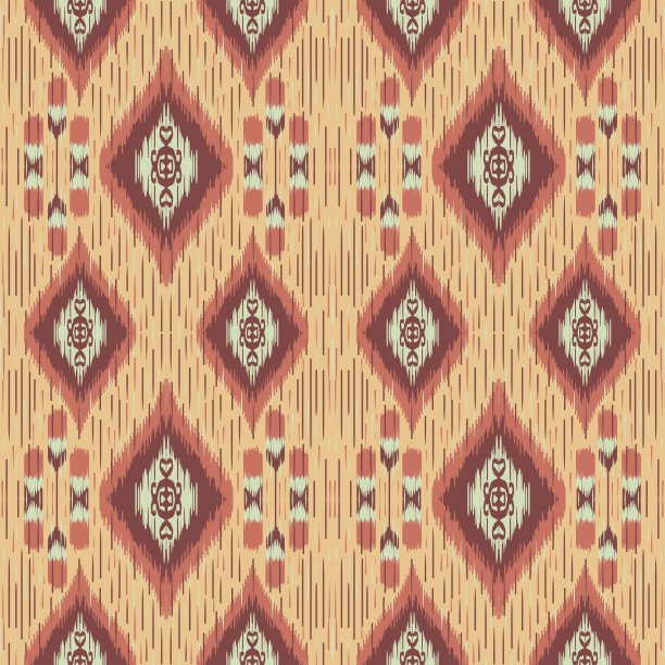传统东方民族几何图案设计的背景，地毯，壁纸，服装，包裹，蜡染，织物，刺绣，插图，矢量，美丽。图片下载