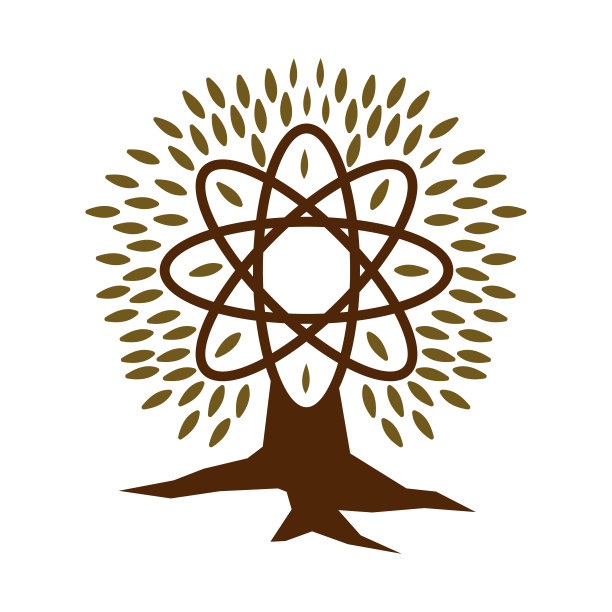 树技术标志图标插图品牌标识图片下载