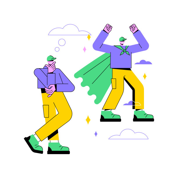 自尊抽象概念向量说明。图片下载