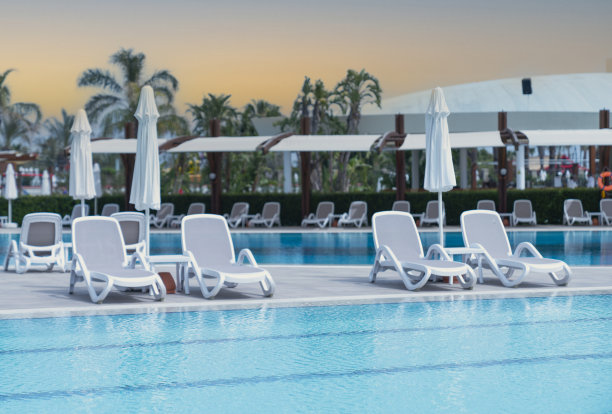 日光浴浴床图片下载