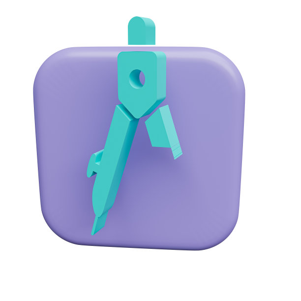 指南针3d图标渲染插图图片下载