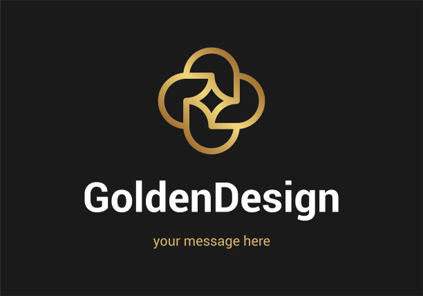 矢量抽象徽标设计优雅现代简约风格。图片下载