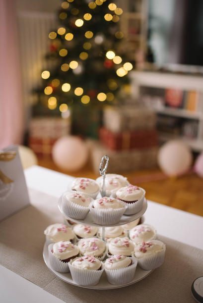 圣诞节自制饼干库存照片。图片下载