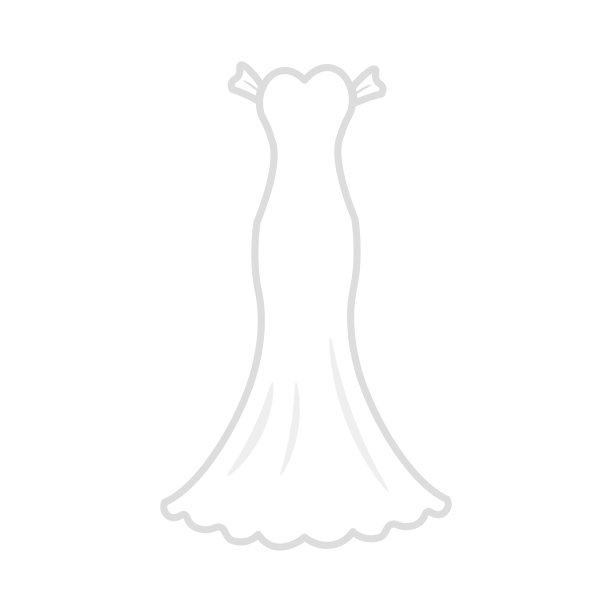 婚纱插图(美人鱼线)图片下载