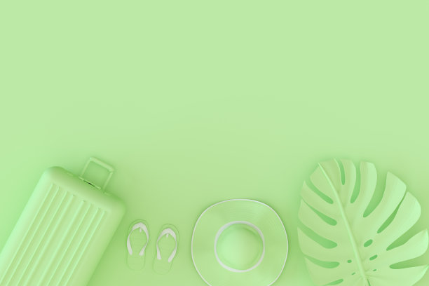 最小的暑假和旅行背景图片下载