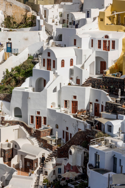 伊亚圣托里尼希腊风景旅游遗愿清单图片下载