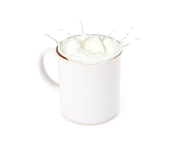 牛奶或酸奶图片下载