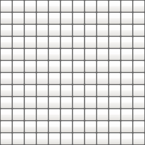 老式陶瓷厨房白瓷砖。复古的无缝图案。图片下载