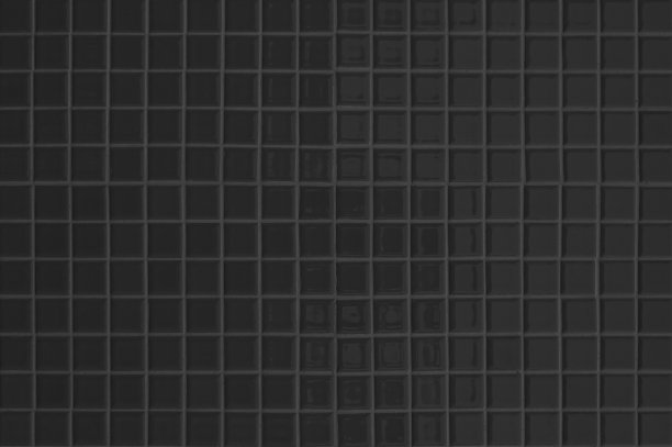 黑色瓷砖高分辨率真实照片。砖无缝图案和纹理的方形地板瓷砖内室背景。黑色网格瓷砖墙纹理为bandder装饰背景。图片下载