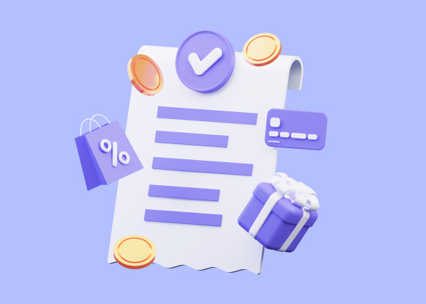 用信用卡和硬币支付账单。购物和付款交易。在线支付的概念。三维渲染图片下载